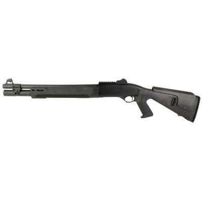 Beretta 1301 Tac Model 2 Semi-Auto 12 Gauge 3", 18.5", Pistol Grip, Fixed Improved Cylinder Choke, Ghost Ring Sight, 7rds - Black
