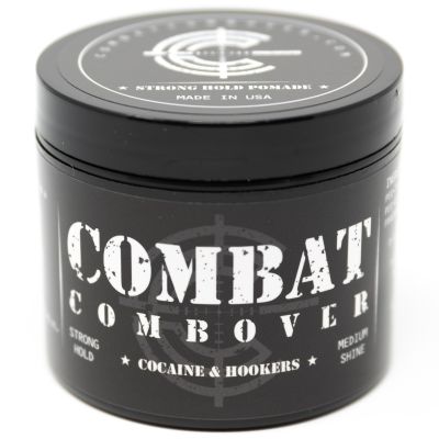 Combat Combover Pomade "Cocaine and Hookers" 4oz