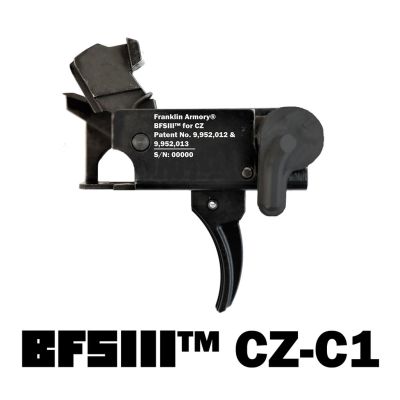 CZ Scorpion BFSIII CZ-C1 Binary Trigger by Franklin Armory + Free CZ Scorpion 9mm 50rd Drum