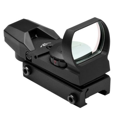 Red & Green Dot Reflex Sight /4 Different Reticles/Weaver Base/Black