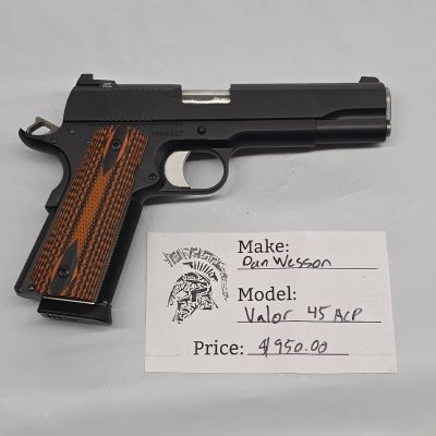 USED Dan Wesson Valor · .45 ACP · Full Size 5" 
