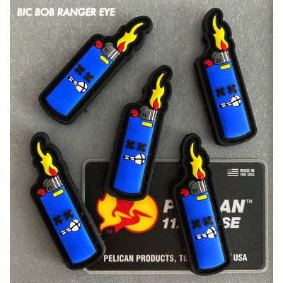 Bob Lighter Ranger Eye PVC Morale Patch-Blue