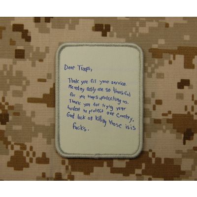 Dear Troops Letter Morale Patch
