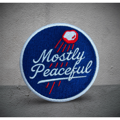 Dangerous Goods "Mostly Peaceful LA Riot Champs" Patch