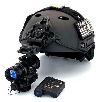 Ultimate NVG Starter Kit - AN/PVS-14A Gen III White Phosphor On Target Kit w/ DIR-ONE IR (Only) Laser and BUMP Helmet