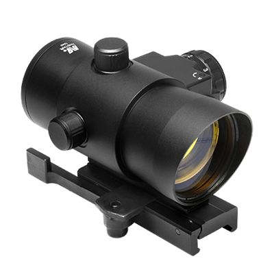 1X40 Red Dot Sight With Built In Red Laser/Quick Release Weaver Mount