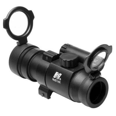1X30  Red Dot Sight / Weaver Ring / Pop Lens Cap