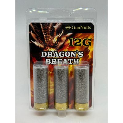 GunNutts 12 Gauge Dragon's Breath 2 3/4" 3rd Pack