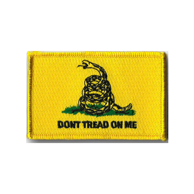 Don't Tread On Me Rattlesnake Patch