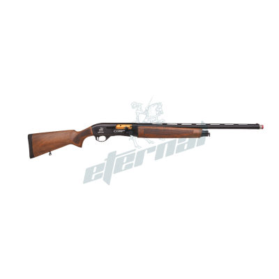 Eternal Arms Comp Tactical 12 Gauge 3", 24" Semi-Auto Shotgun - Black/Gold