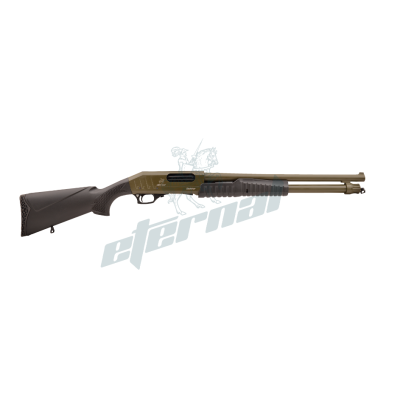 Eternal Arms Gladiapact 12 Gauge 3", 18" Pump Action Shotgun - Green