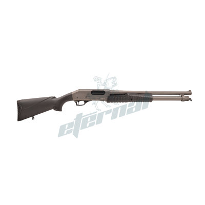 Eternal Arms Gladiapact 12 Gauge 3", 18" Pump Action Shotgun - Grey