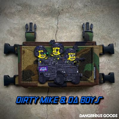 Dangerous Goods Dirty Mike & The Boys "Let's Go Brandon" Patch