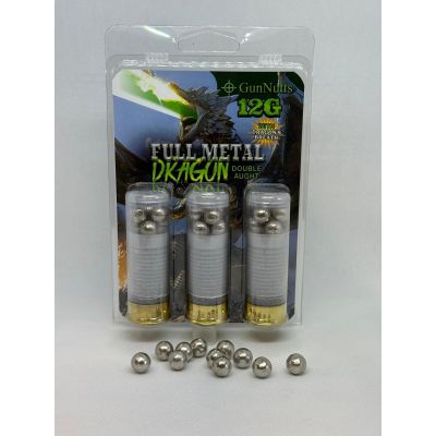 GunNutts 12 Gauge Full Metal Dragon 00 Dragons Breath 3rd Pack