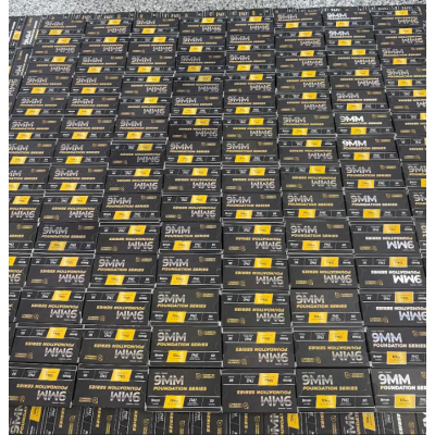Federated Ordnance 9mm 124gr FMJ +P+ 1000rd Case - Carbine/Subgun ONLY!! - Free Shipping!! - Closeout Sale!!