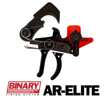 Franklin Armory BFSIII AR-ELITE Binary Firing System III Trigger - For AR Platforms | Includes Both Curved and Straight Trigger