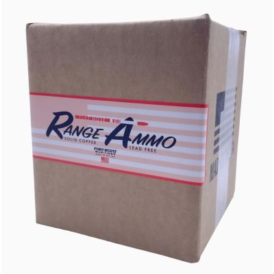 Fort Scott 9mm 115gr Lead Free Solid Copper Flat Nose Range Ammo - 500rd Case