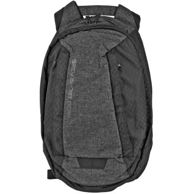 Grey Ghost Gear, SCARAB Day Pack Backpack, Black/Black Diamond Pattern, Ripstop Nylon