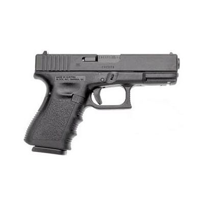 GLOCK, 19 Gen 3, Striker Fired, 9MM, 4.02" Barrel, Matte Finish, Black, Fixed Sights, 10 Rounds, 2 Magazines