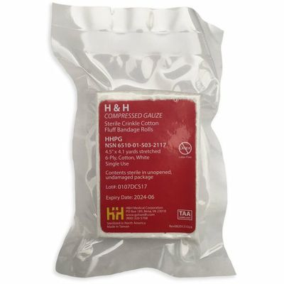 H&H Medical Compressed Gauze