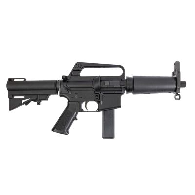 H&R RETRO DOE 9MM PISTOL 7.5" A2 CARRY HANDLE HAR15 BRACE M231 HEAT SHIELD 1-32RD MAG