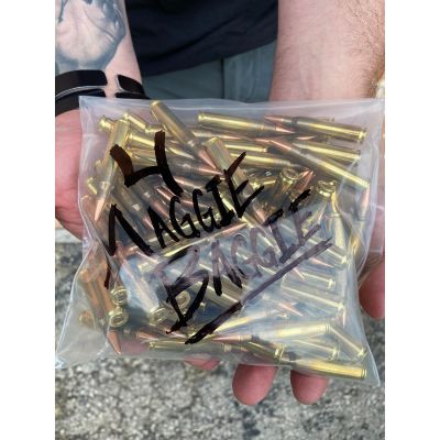 4 Maggie Baggie- 120 Rounds Fort Scott 223 55gr TUI Factory Seconds Lake City Brass