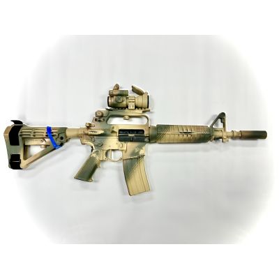 BG Defense Type-A Blood Diamond 5.56 10.5" NATO Pistol - Comes w/ Pistol Brace and Aimpoint PRO