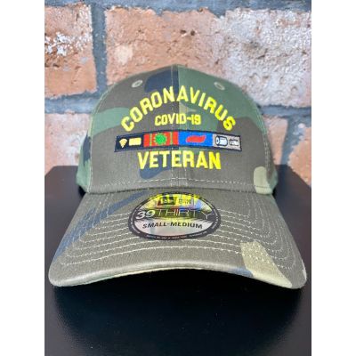 Dangerous Goods Coronavirus Veteran New Era Hat - Woodland