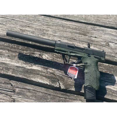 Taurus TX-22 "Hush" Package - Taurus TX22 Pistol with AB Little Bird Suppressor 