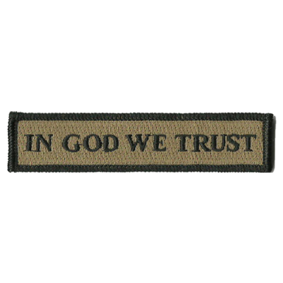 In God We Trust Patch