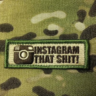 Instagram that shit Morale Patch