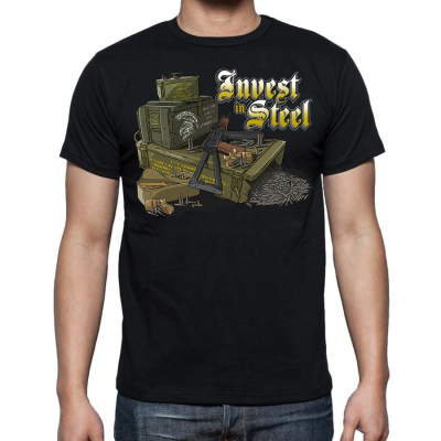 Warlord Series "Invest In Steel" T-shirt
