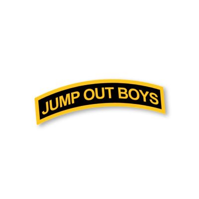 To The Grave "Jump Out Boys" Tab Sticker