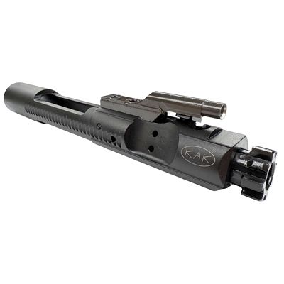 KAK Industry, Bolt Carrier Group, For AR-15, 8620 Steel Construction, Chrome Lined, Phosphate Finish, Black, C158 Bolt