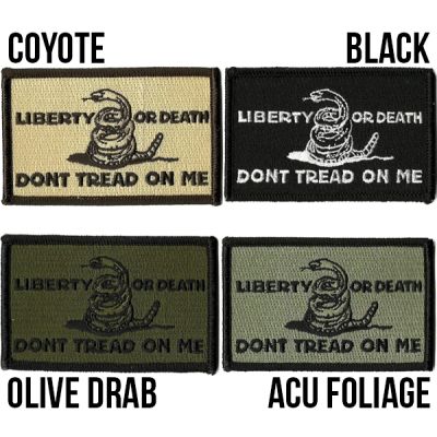 Liberty Or Death Don't Tread  Patch - Snake