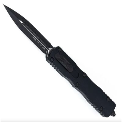 Microtech Dirac Delta D/E Tactical 3.75" Black Standard Blade