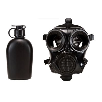 Mira Safety Bundle CM-7M Medium Gas Mask w/ Free Particle Max P3 Virus Filter (6-Pack)