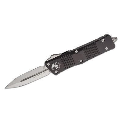 Microtech Combat Troodon Auto OTF 3.75" Stonewashed Double Edge Dagger Blade