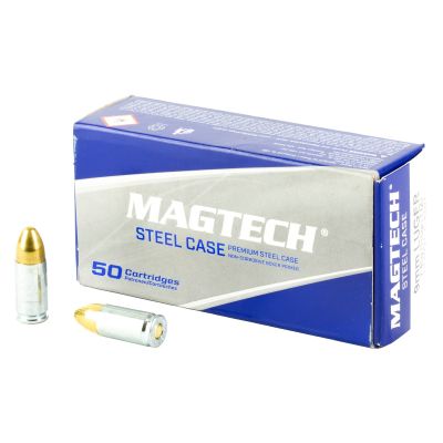 Magtech 9mm 115gr FMJ Steel Case