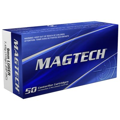 Magtech 9mm 115gr JHP 50rd Box