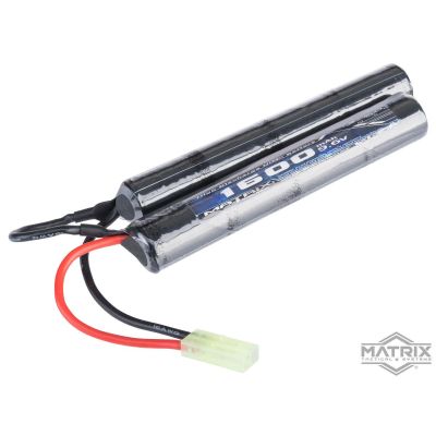Matrix High Output Nunchuck Type Airsoft NiMH Battery (Configuration: 9.6V / 1600mAh / Small Tamiya)