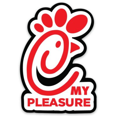 To The Grave "My Pleasure" Sticker