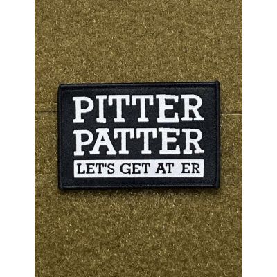 Pitter Patter Woven Morale Patch