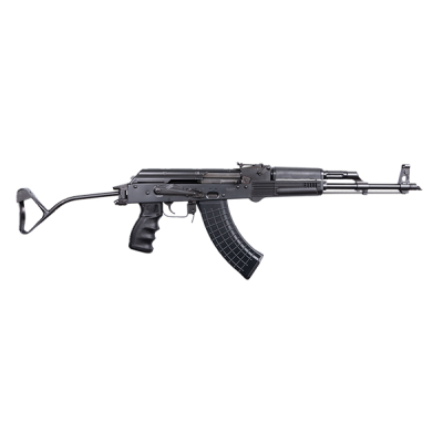 Pioneer Arms Sporter AK-47 Rifle - Black | 7.62x39 | 16" Barrel | 30rd | Polymer Furniture | Side Folding Stock