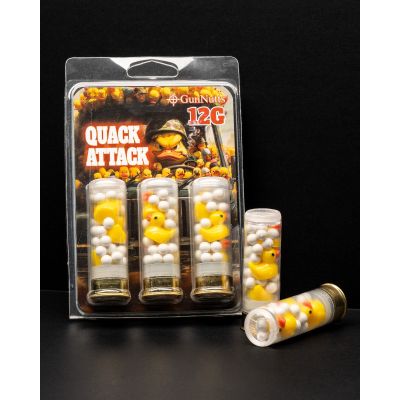 Rubber Bucky - Quack Attack by GunNutts 12ga 2 3/4" 3rd Pack - Buy 3 Packs Get the 4th One Free!!