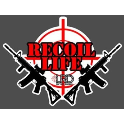Recoil Life Decal