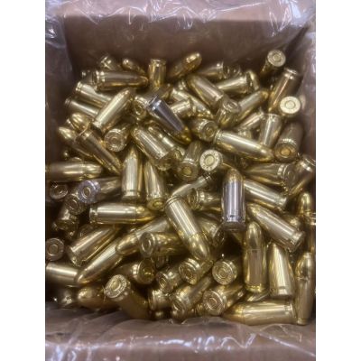 Merica Ammunition Subsonic 9mm 147gr FMJ Brass REMAN Bulk Suppressor Range Ammo - 1000rds Ships Free!!