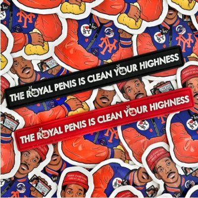 The Royal Penis Is Clean Your Highness PVC Morale Patch