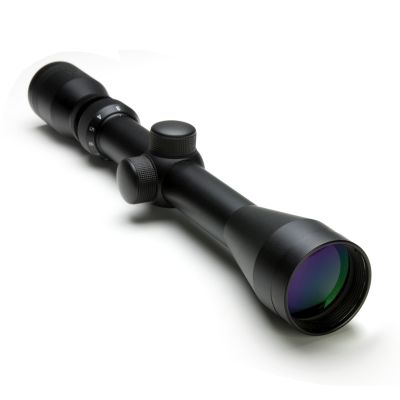 Shooter I Gen II Series 3-9X40 Black Scope/Green Lens/Weaver Rings