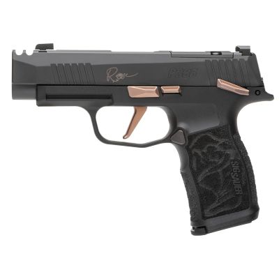 Sig Sauer P365 Rose XL 9mm 3.10", 12+1, Optic Ready, Rose Kit Including Vaultek Lifepod Pistol Safe, Dummy Rounds, and Quick Start Guide